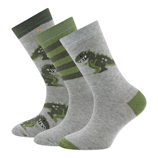 3er-Pack Socken Dinos