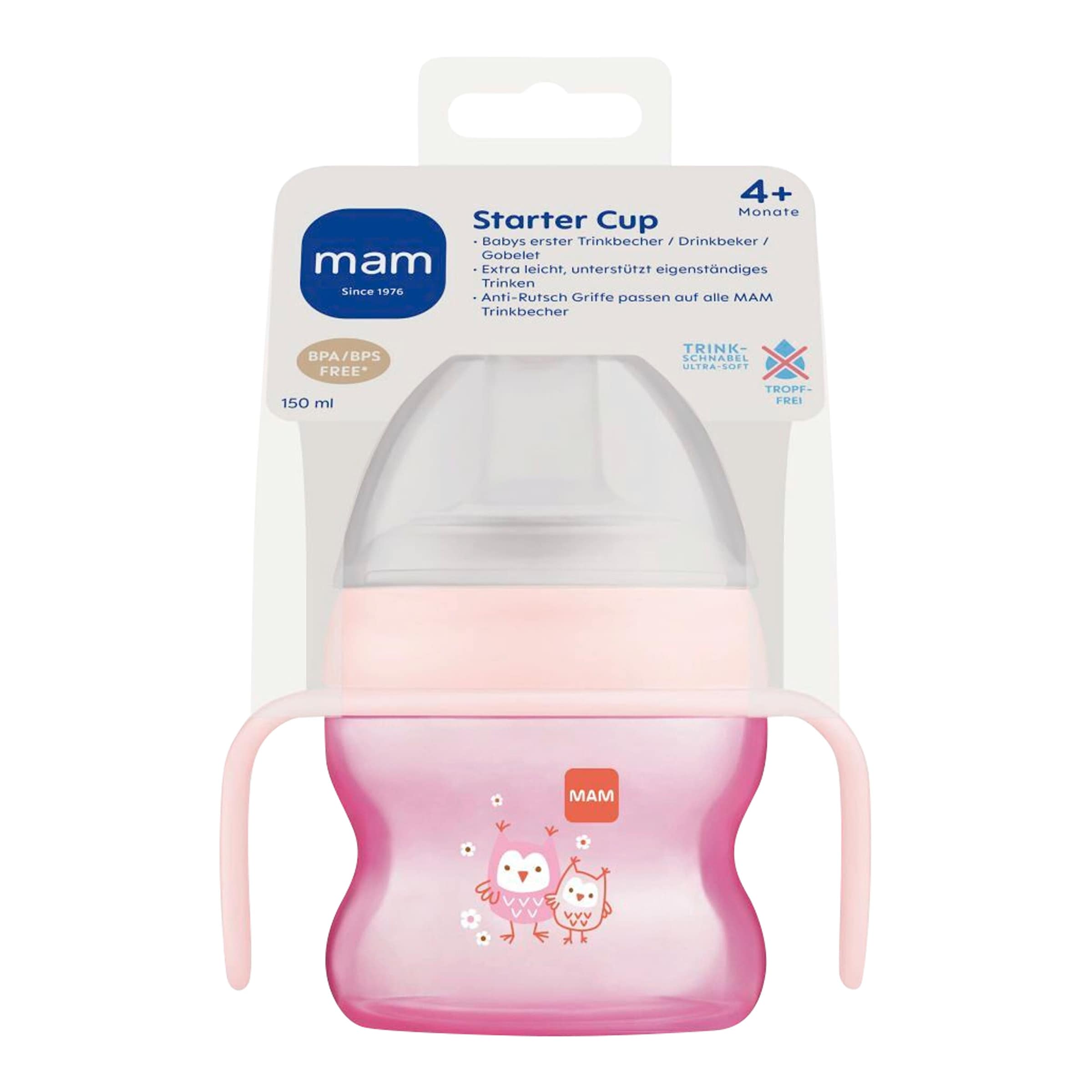 Mam Trinklernflasche mit Griffen Starter Cup, 150ml, ab 4M