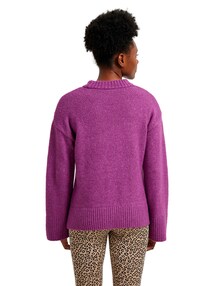 Umstands-Pullover aus Wollmix