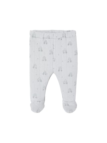 Baby-Set aus weichem Steppstoff mit Allover-Print