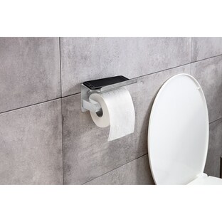 Toilettenpapierhalter mit Ablage