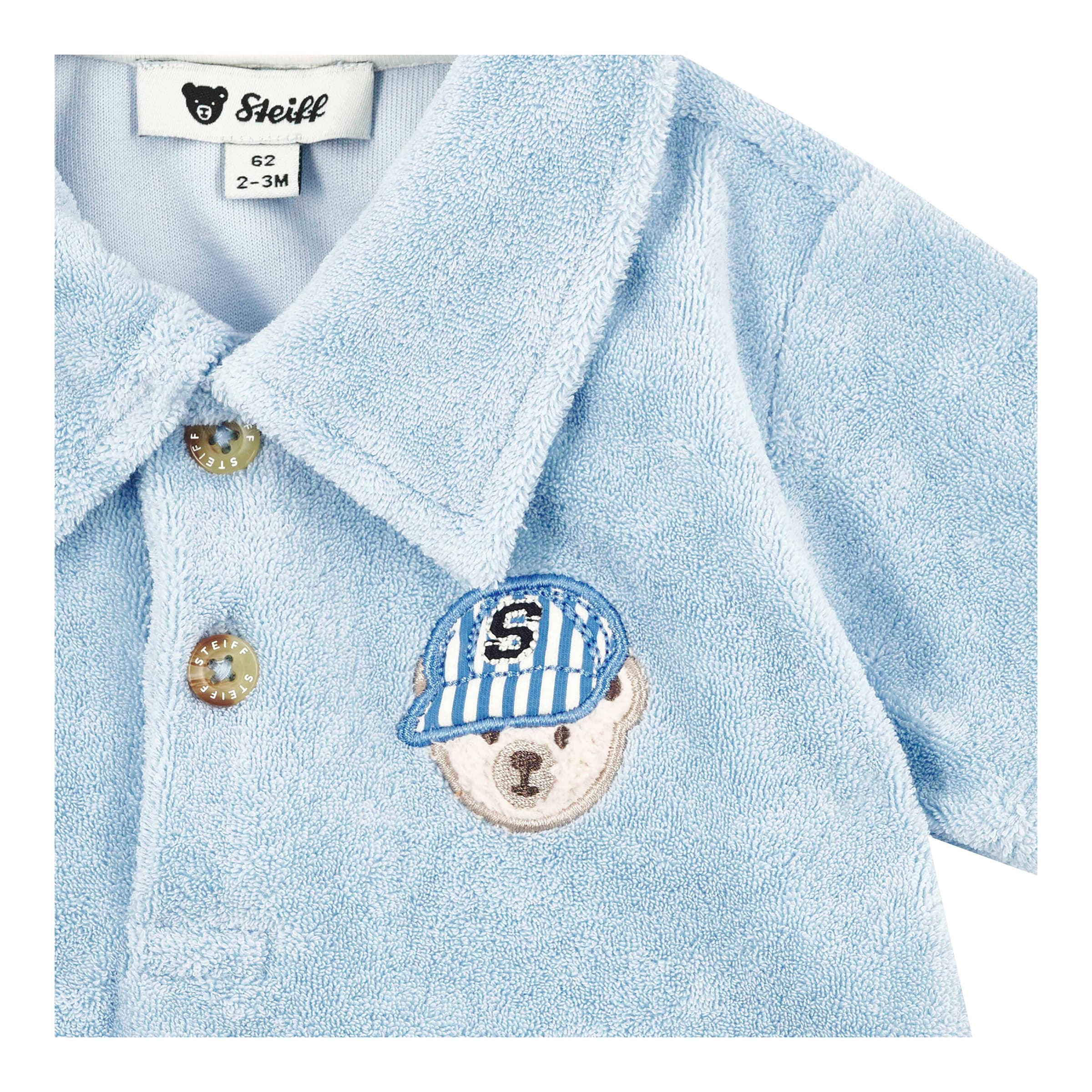 Polo-T-Shirt Bär Frottee