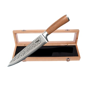 STONELINE Chefmesser 34 cm | 67 Lagen Damastmesser