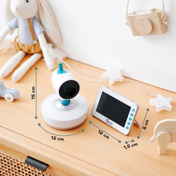 Babymoov - Babyphone numérique avec caméra YOO-Moov 360°