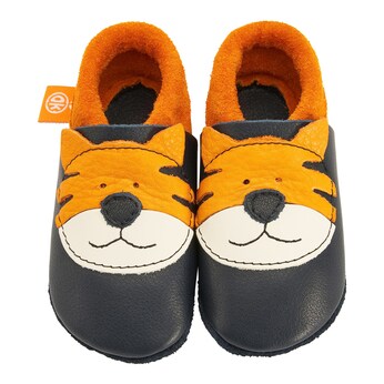 Krabbel- und Hausschuhe Tiger
