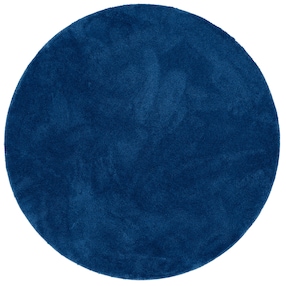 Super Soft Kinder Hochflor Teppich Silky Kids Rund