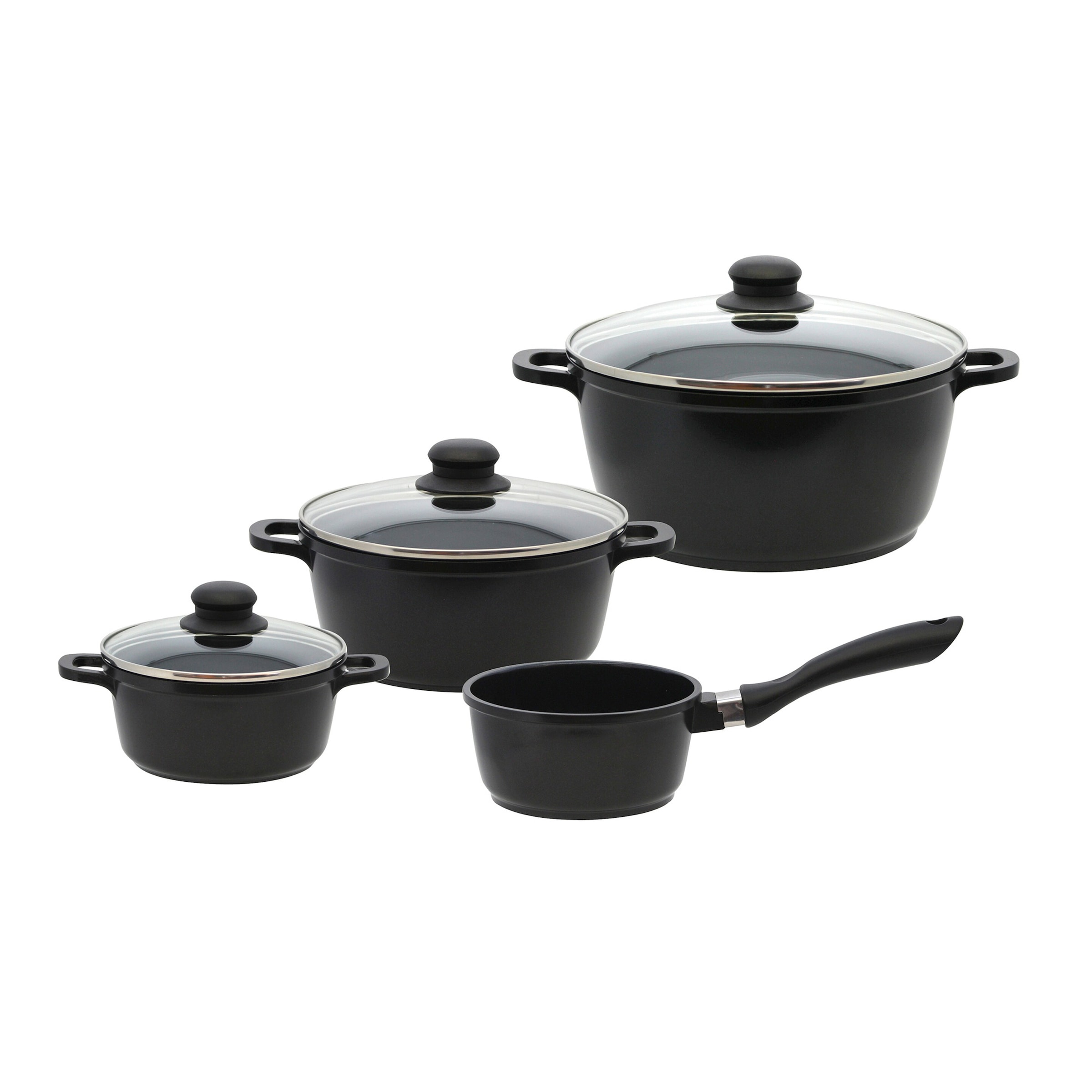 ELO Basic Topfset "Black Cast ELO Dur Edition", 7-teilig