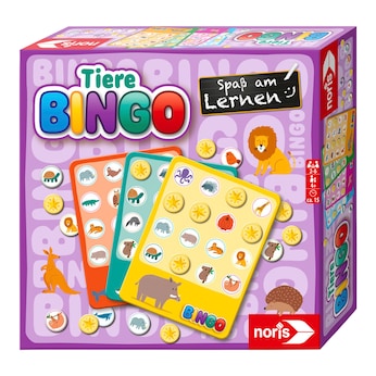 Spiel Tiere Bingo