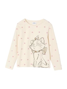Mädchen Shirt Disney Animals mit Glitzer-Print