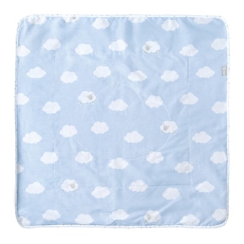 Kuscheldecke Kleine Wolke blau 