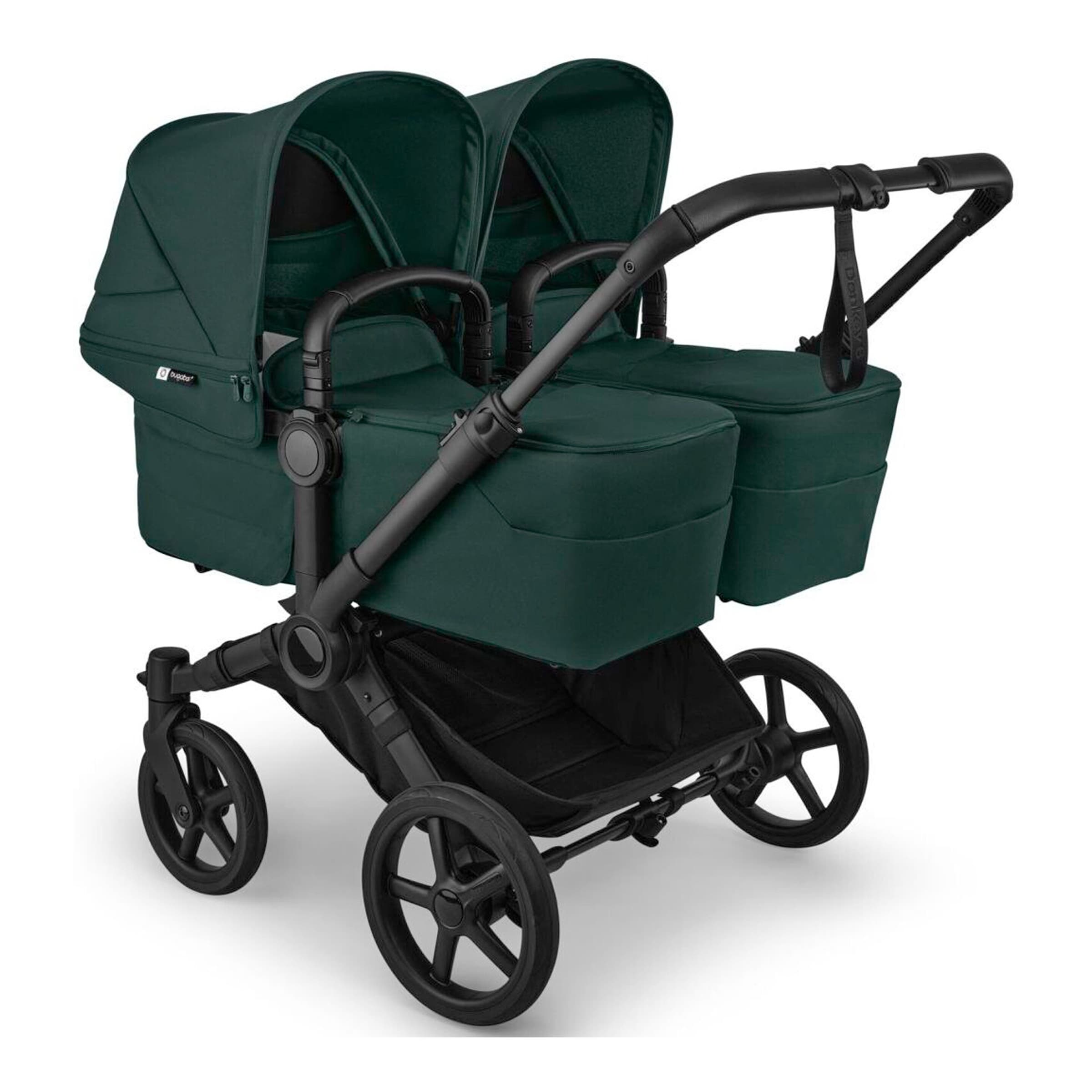 Bugaboo Donkey 6 Zwillings- und Kinderwagen Geschwisterwagen Twin gruen