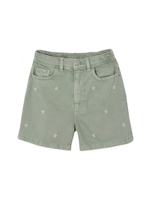 Shorts mit Stickereien Mädchen