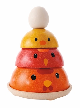 Stapelturm Huhn