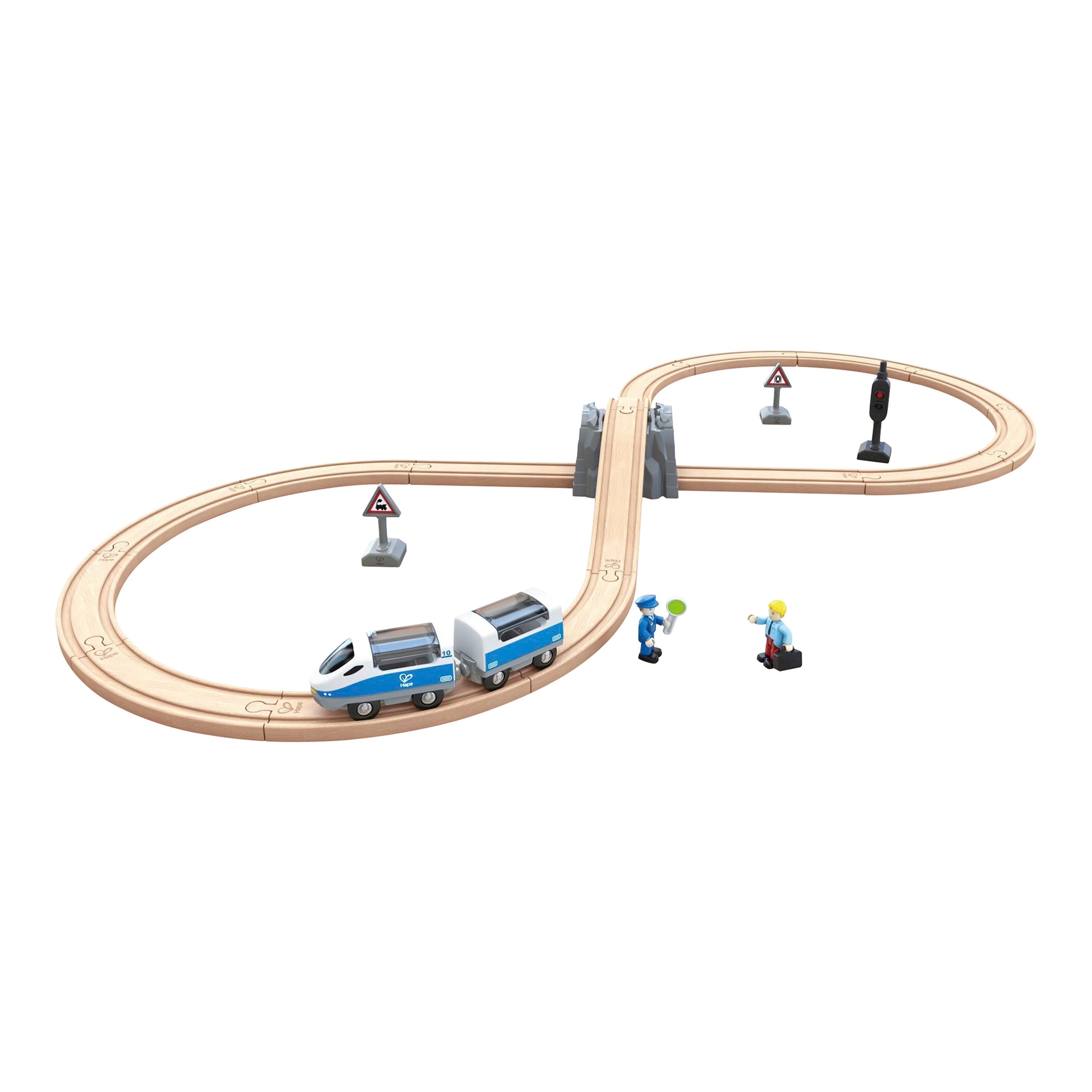 Hape Eisenbahn-Set Sicherheits-Set