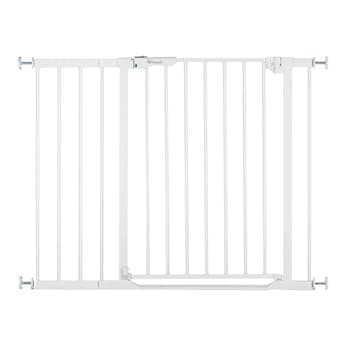 Barrière d’escalier et de porte Clear Step Autoclose 2 avec extension 21 cm, 96-101 cm