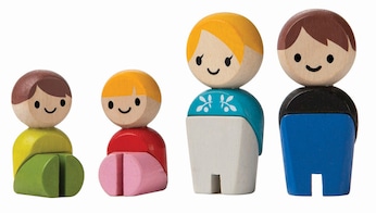 Spielfigurenfamilie