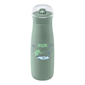 Trinkflasche mit Flip-Strohhalm First Choice, 450ml