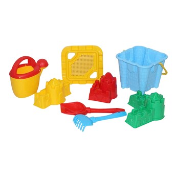 Sandspielzeug-Set Burg 8-tlg.