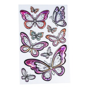Deco-stickers “Vlinders”, 10 stuks