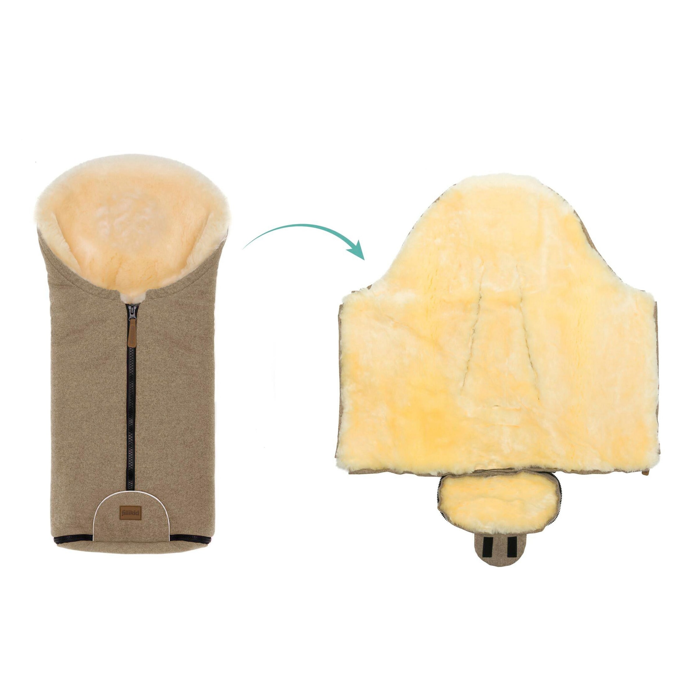 Winterfußsack Pamir Wool