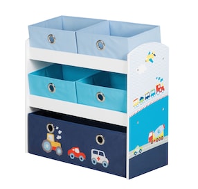 Spielregal Rennfahrer 