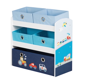 Spielregal Rennfahrer 