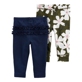 2er-Pack Jogginghosen Blumen