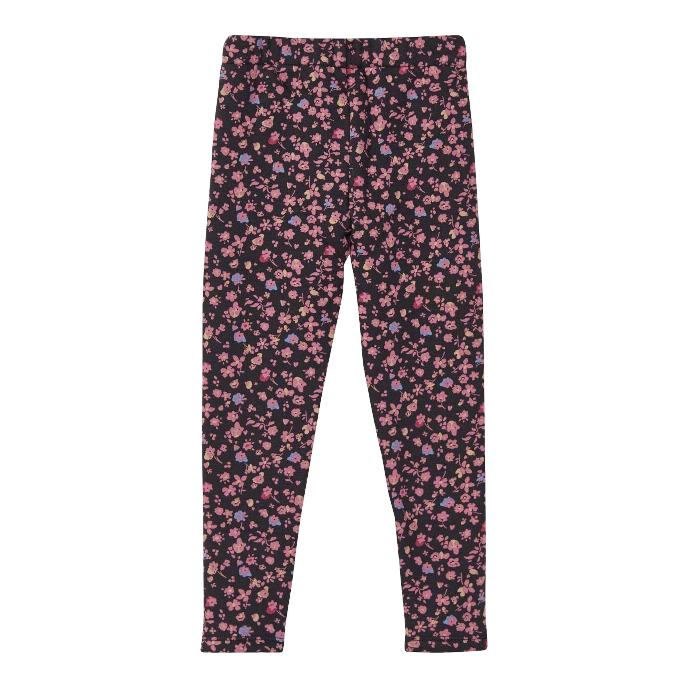 S.Oliver Fleece-Leggings gefüttert Blumen