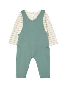 Baby Set MON TRÉSOR: Shirt & Latzhose