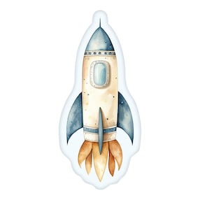 Kissen Rakete 36x16,5 cm