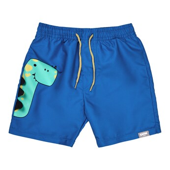 Badeshorts mit Windeleinsatz und UV-Schutz Dino