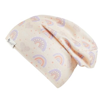 Beanie mit UV-Schutz Regenbögen 