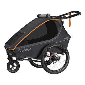 Fahrradanhänger Kidgoo 1 Sport FIDLOCK Edition