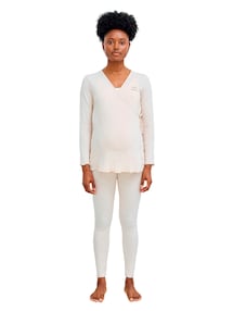 Geschenk-Set für Mama & Baby: Loungewear & Body im Stoffbeutel, Mon Amour