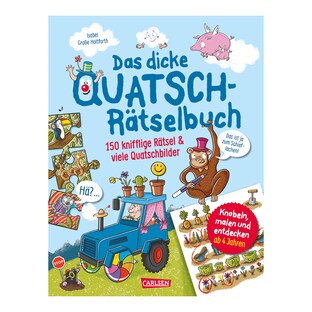 Das dicke Quatsch-Rätselbuch