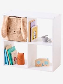 Faltbare Aufbewahrungsbox VERZAUBERTER HASE aus Teddyfleece, Kinderzimmer