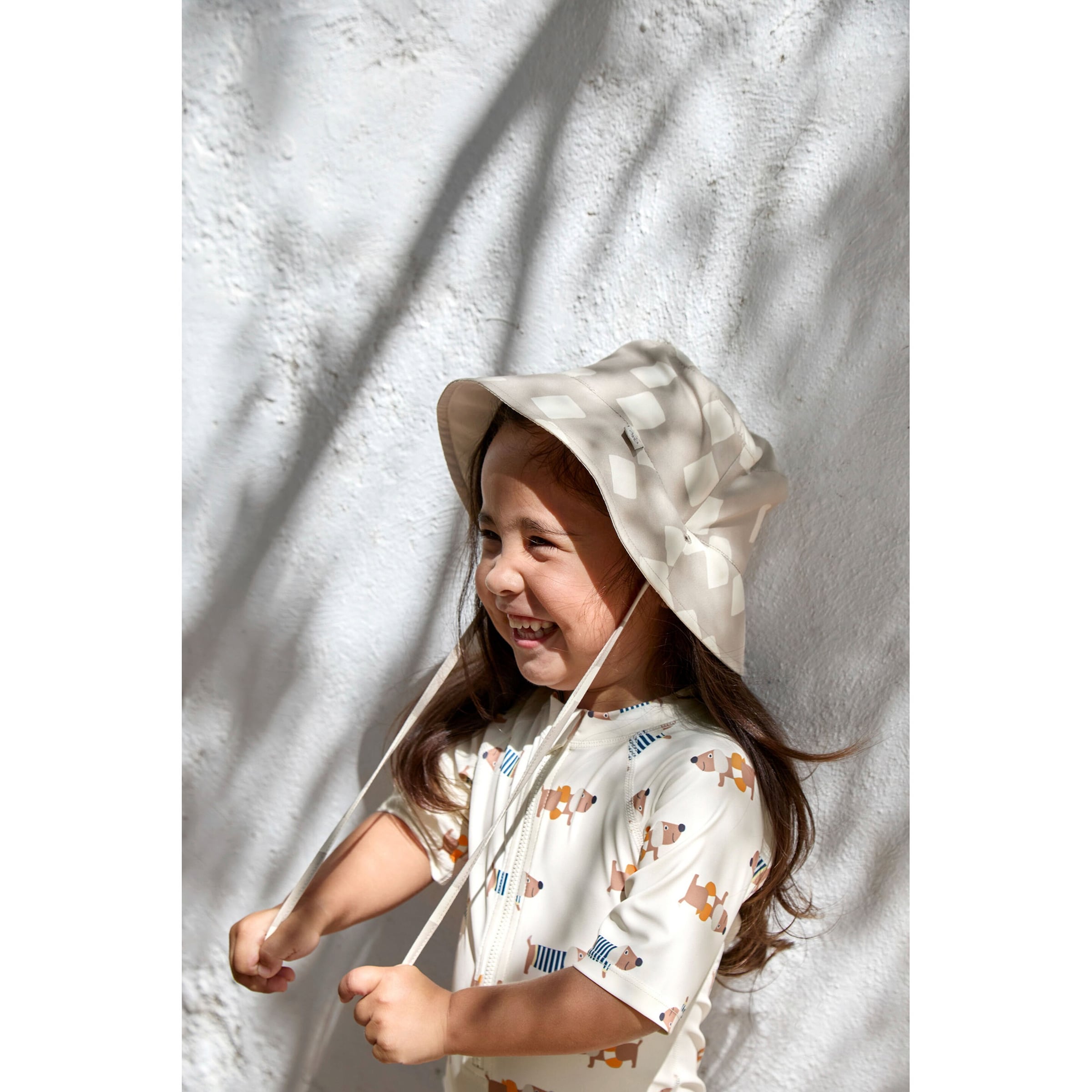 Thumbnail - Lässig Schwimmanzug kurz mit UV-Schutz Dackel