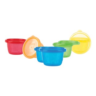 6er-Pack Snack Cups mit Gefrierfunktion, mikrowellengeeignet