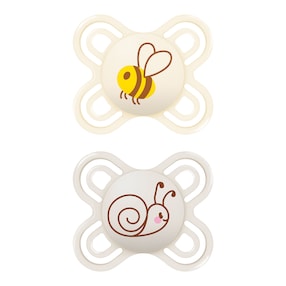 2er-Pack Schnuller Perfect Start Silikon, 0-2M