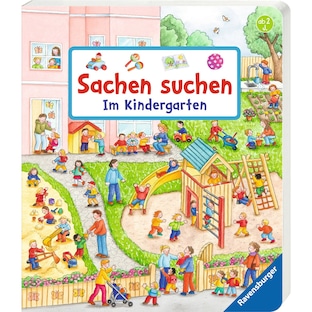 Pappbilderbuch Sachen suchen - Im Kindergarten