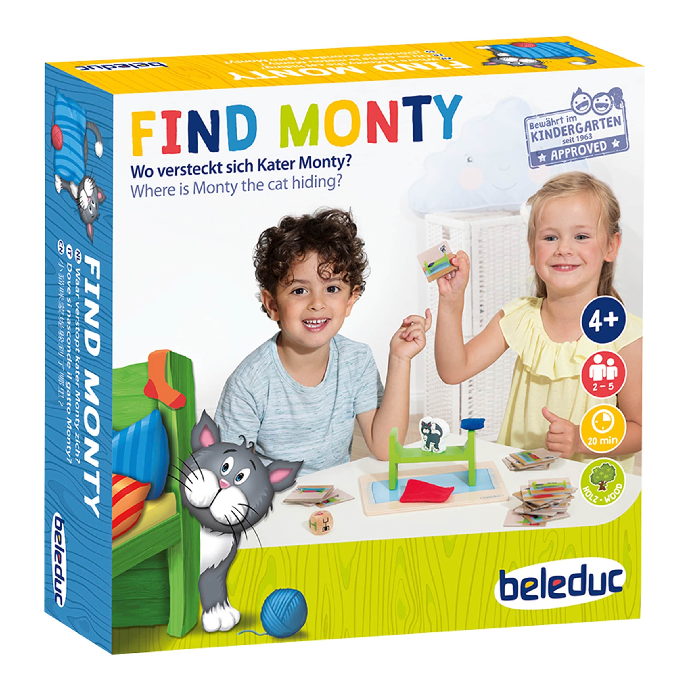 Spiel Find Monty!