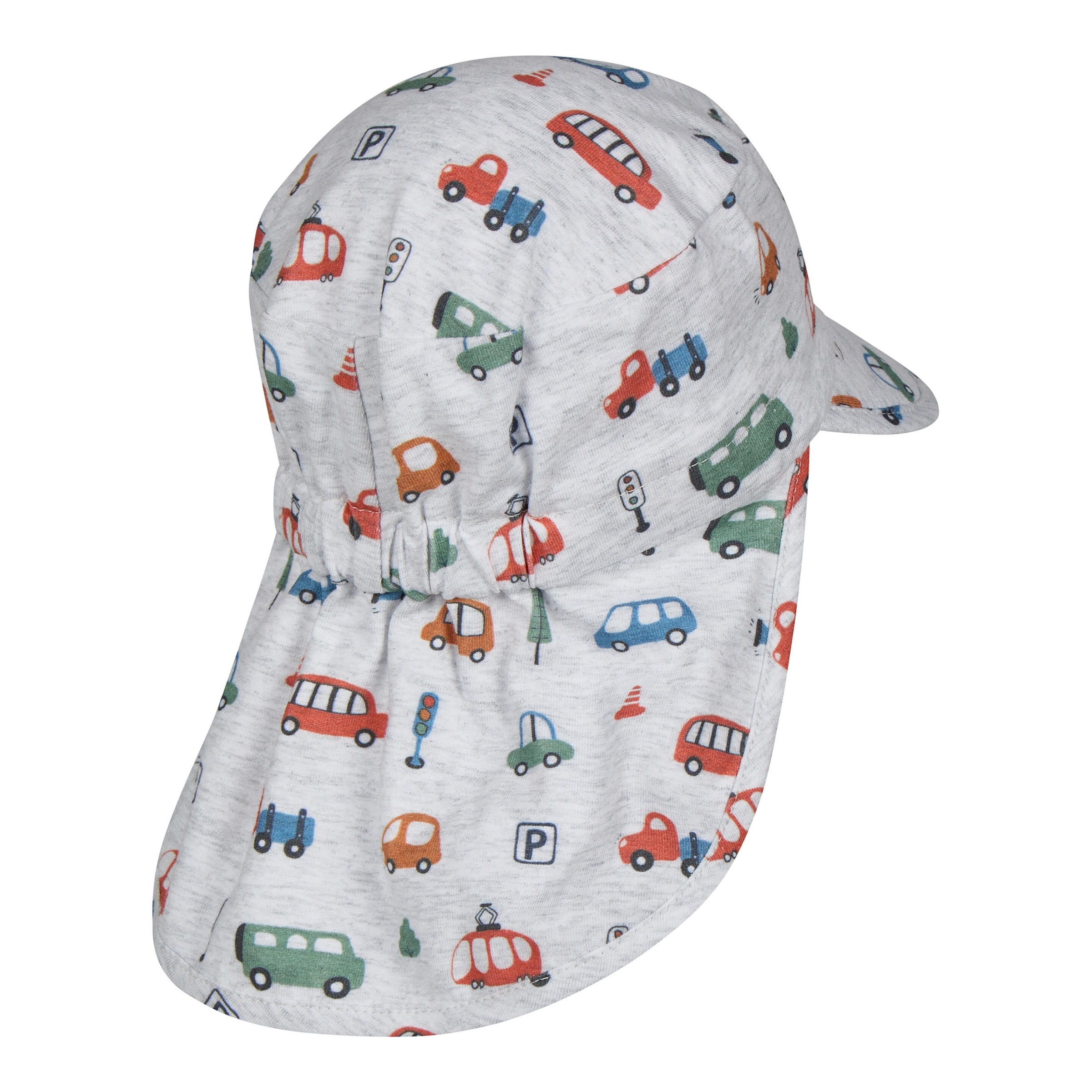 Jersey-Schirmmütze mit Nacken- und UV-Schutz Autos
