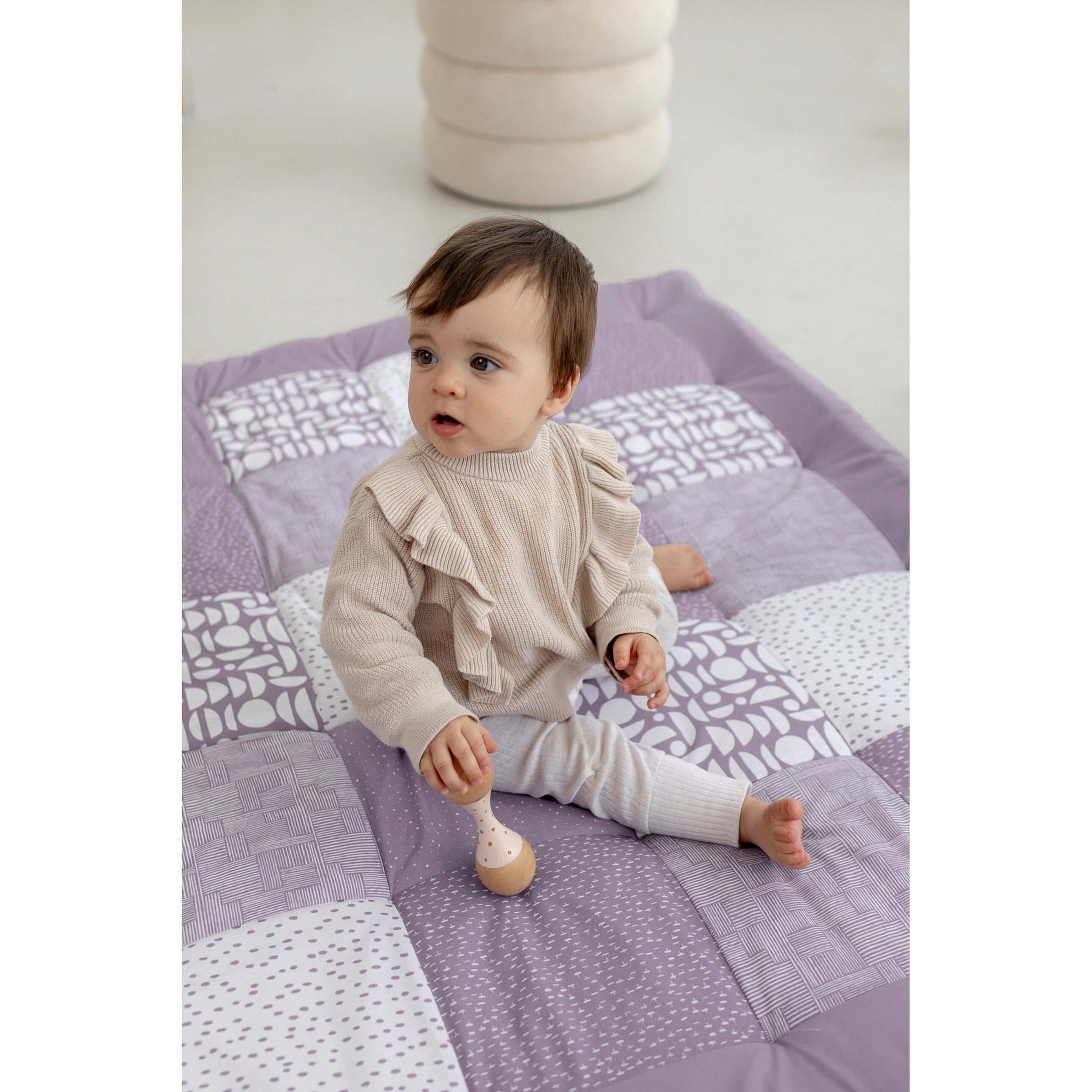 Krabbeldecke & Laufgittereinlage Classics 120x120 cm