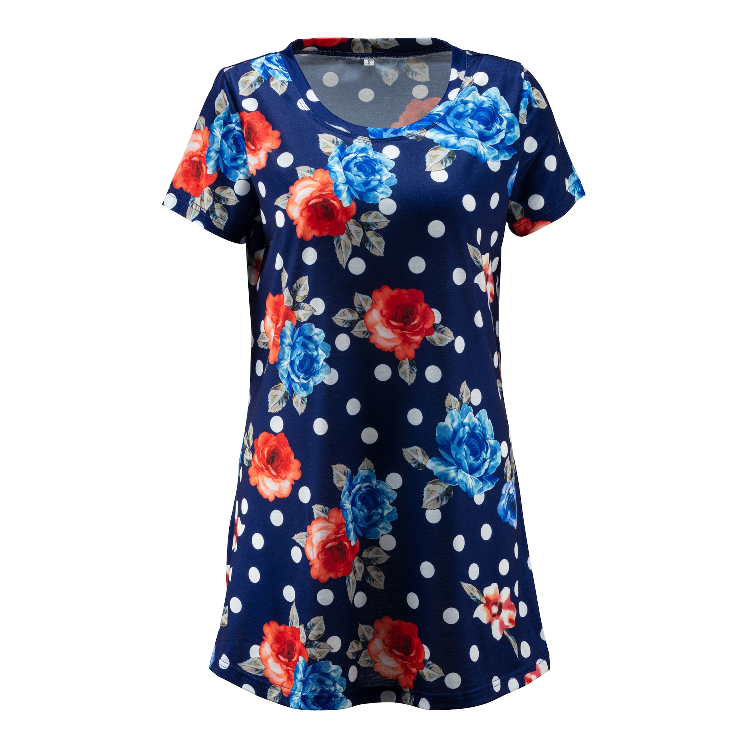 Leggings-Shirt ­„Rosen/Punkte“