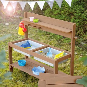 Outdoor Kinderküche 'FUN' Outdoor + mit Spielwanne  Outdoor +