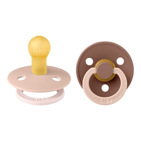 2-er Pack Studio Collection Schnuller Latex, 0-6M