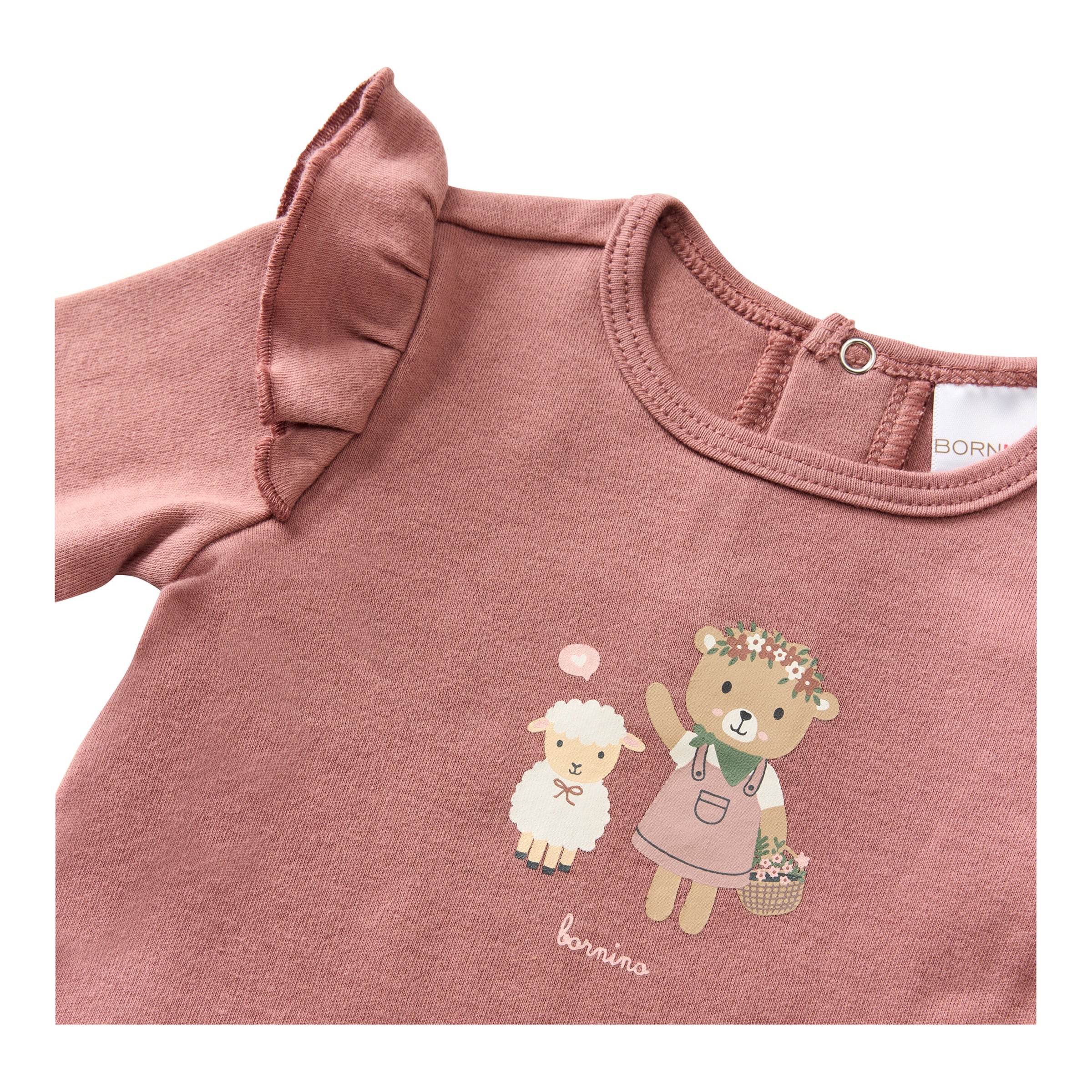Shirt langarm Bär