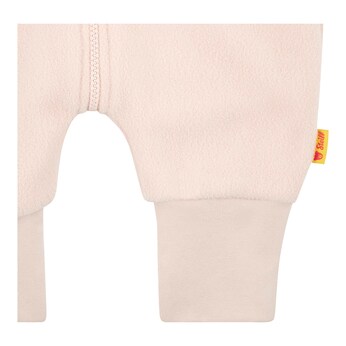 Fleece-Overall Kapuze mit Ohren und Klappfuß