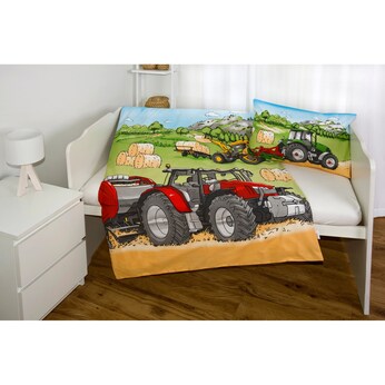 Flanell Wende-Bettwäsche 40x60 / 100/135 cm