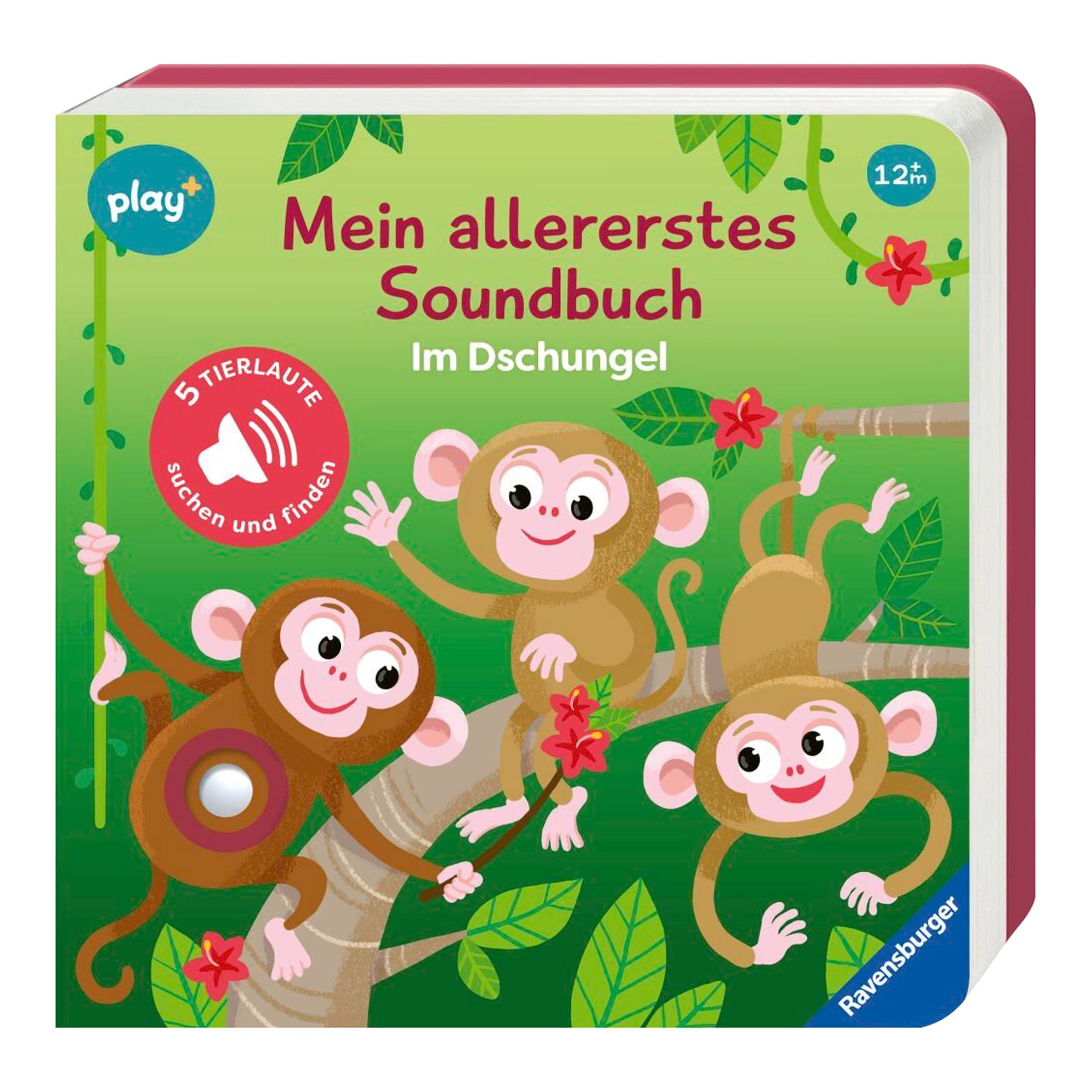 Ravensburger Play+ Mein allererstes Soundbuch Im Dschungel